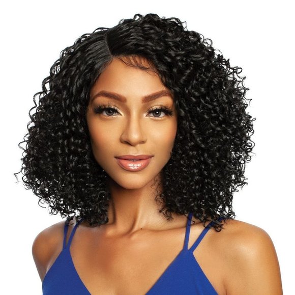 RCFT202 Stephie Mane Concept Red Carpet HD Lace Front Wig Curly Hair Short Bob - Picture 1 of 4